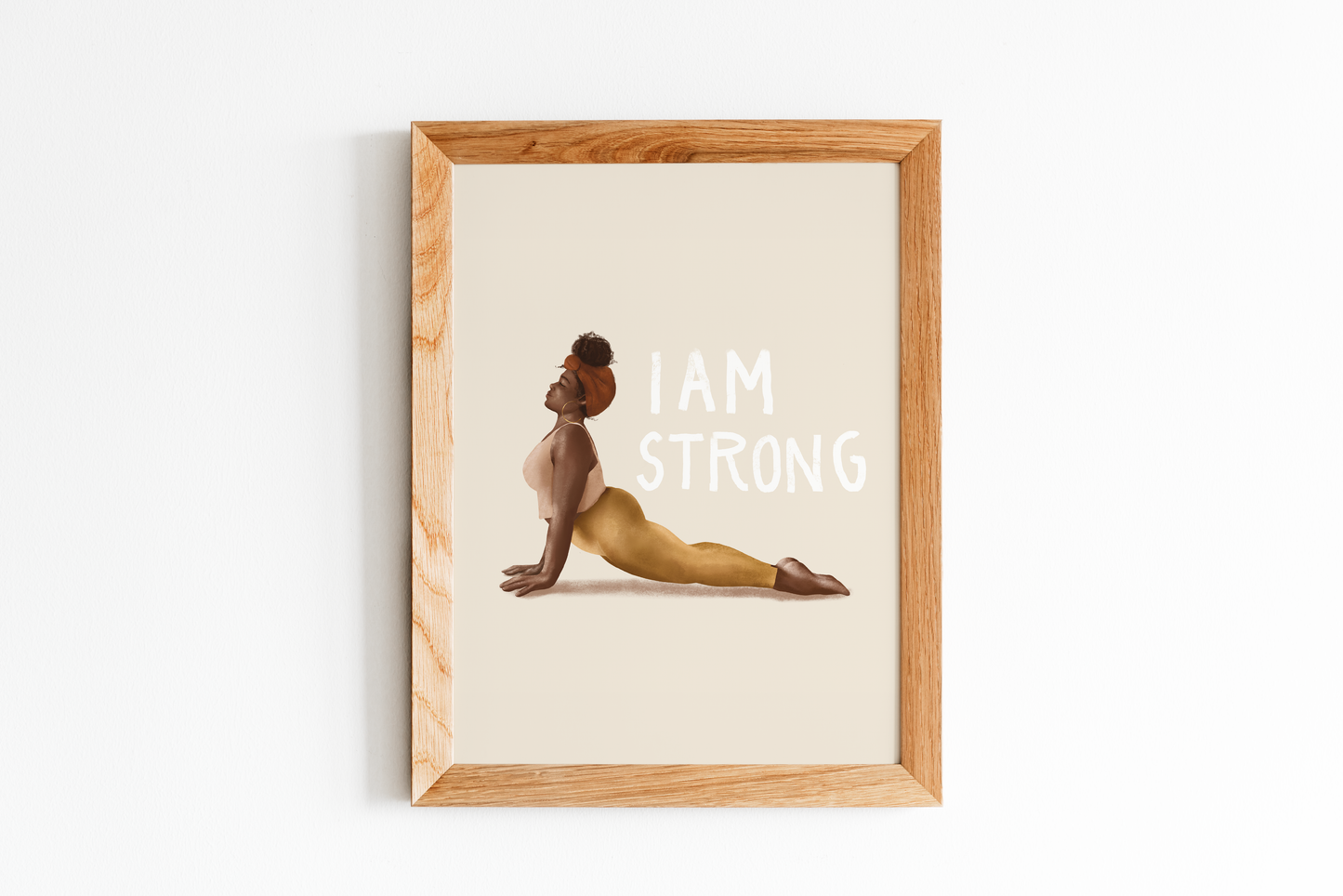 Affiche/ Poster - Illustration "I am strong"