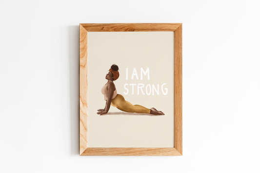 Fine Art Illustration Print "I am Strong"
